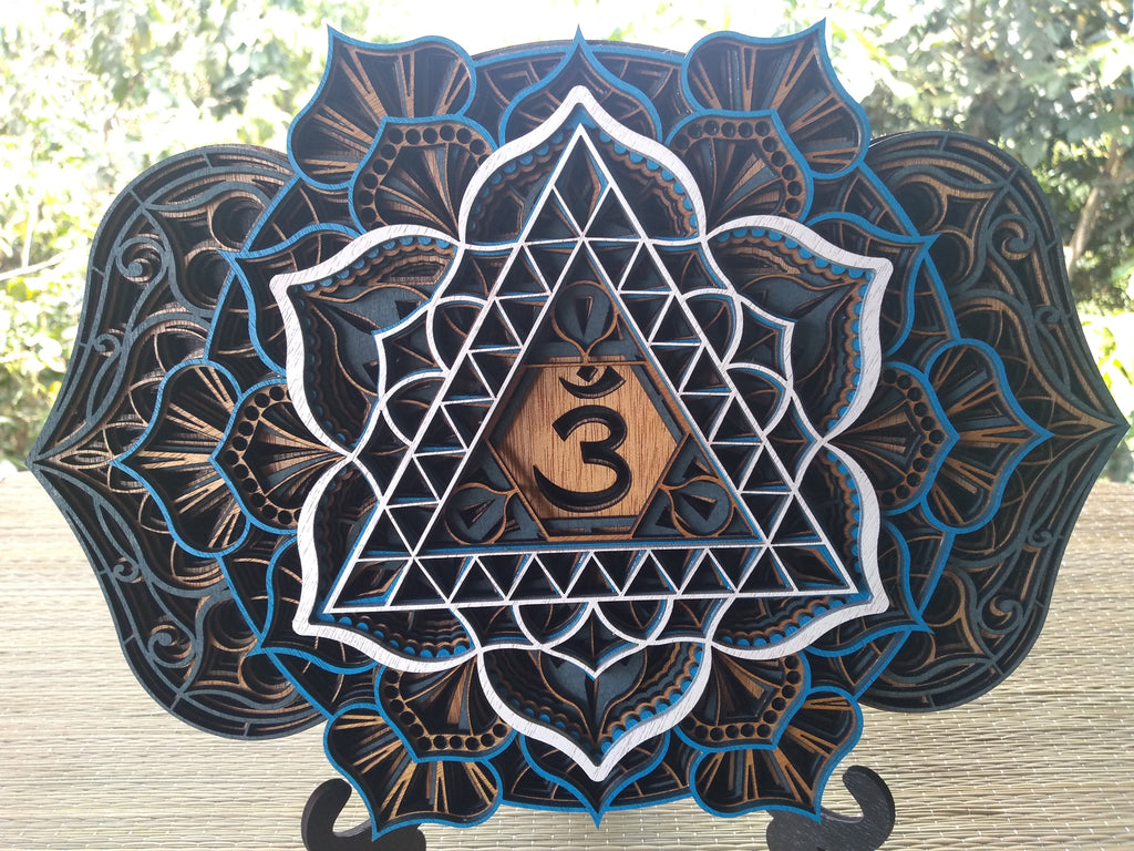 CHAKRAS - Multilayered Handmade Mandalas