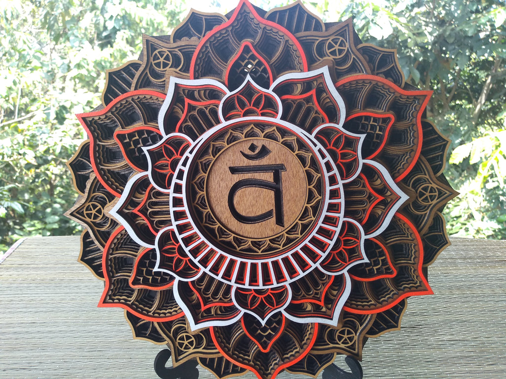 CHAKRAS - Multilayered Handmade Mandalas