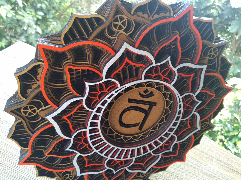 CHAKRAS - Multilayered Handmade Mandalas