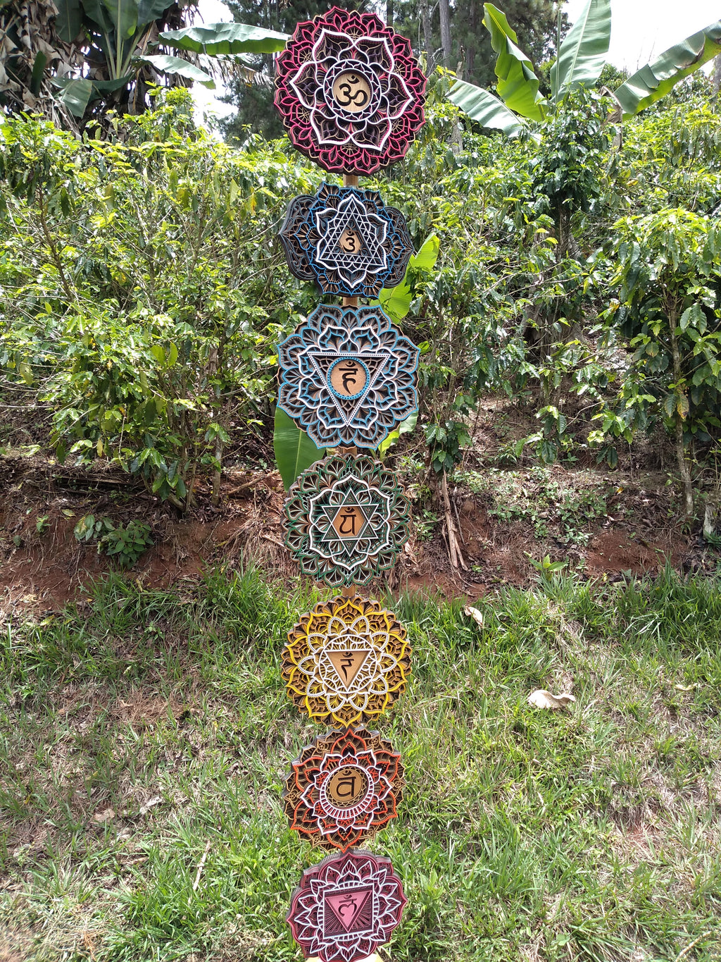 CHAKRAS - Multilayered Handmade Mandalas