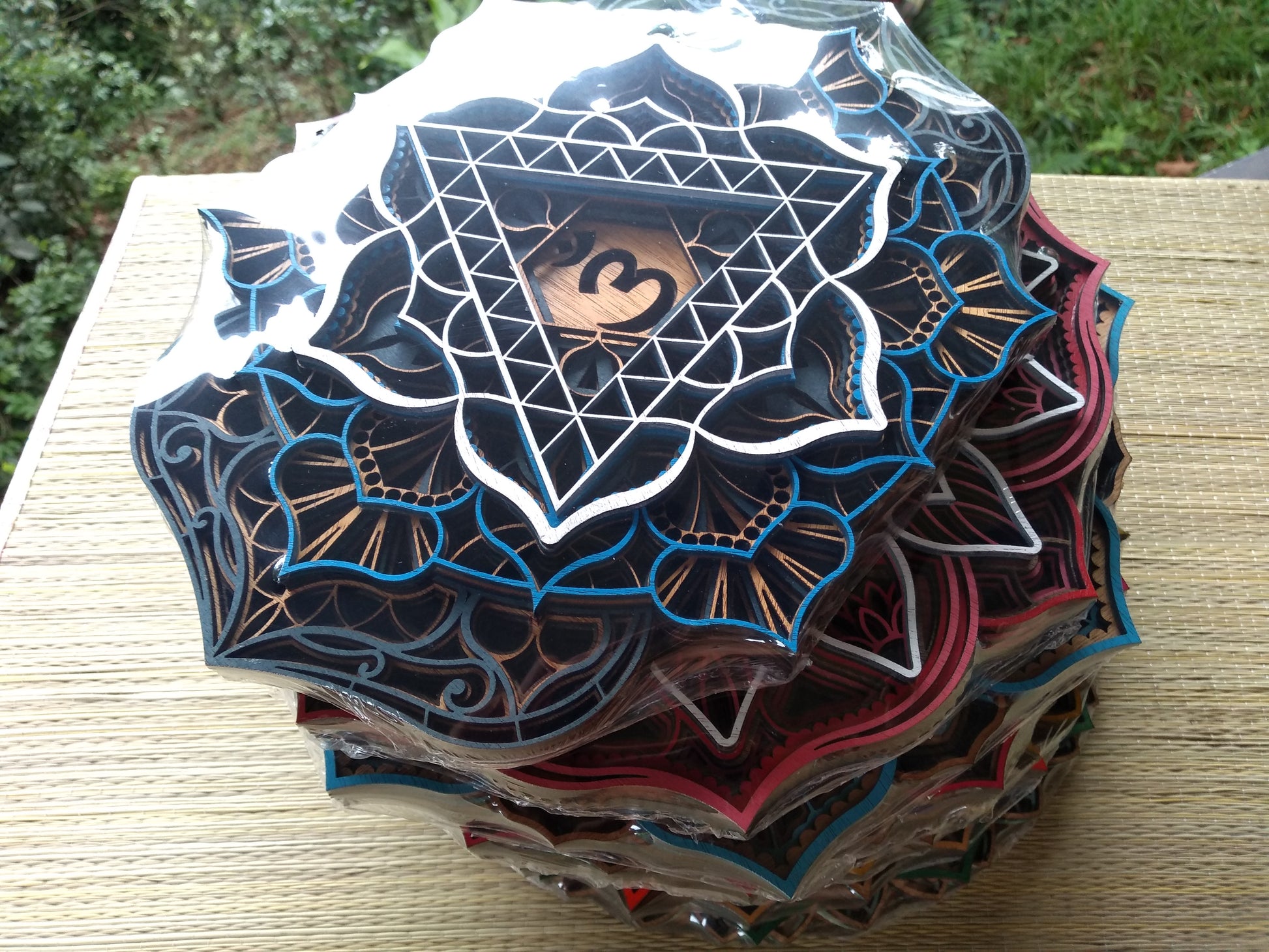 CHAKRAS - Multilayered Handmade Mandalas