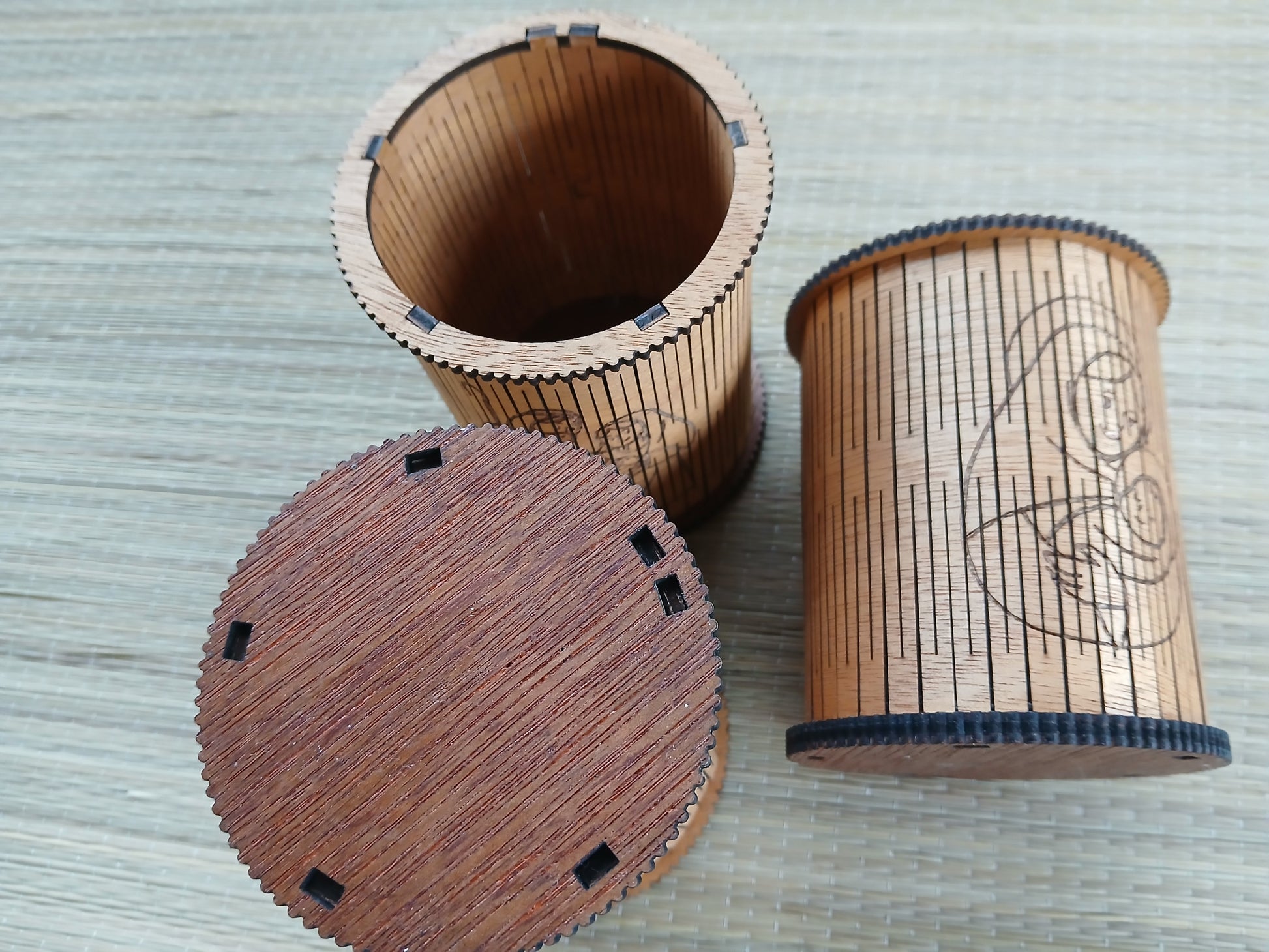 Flexible Wooden Cups