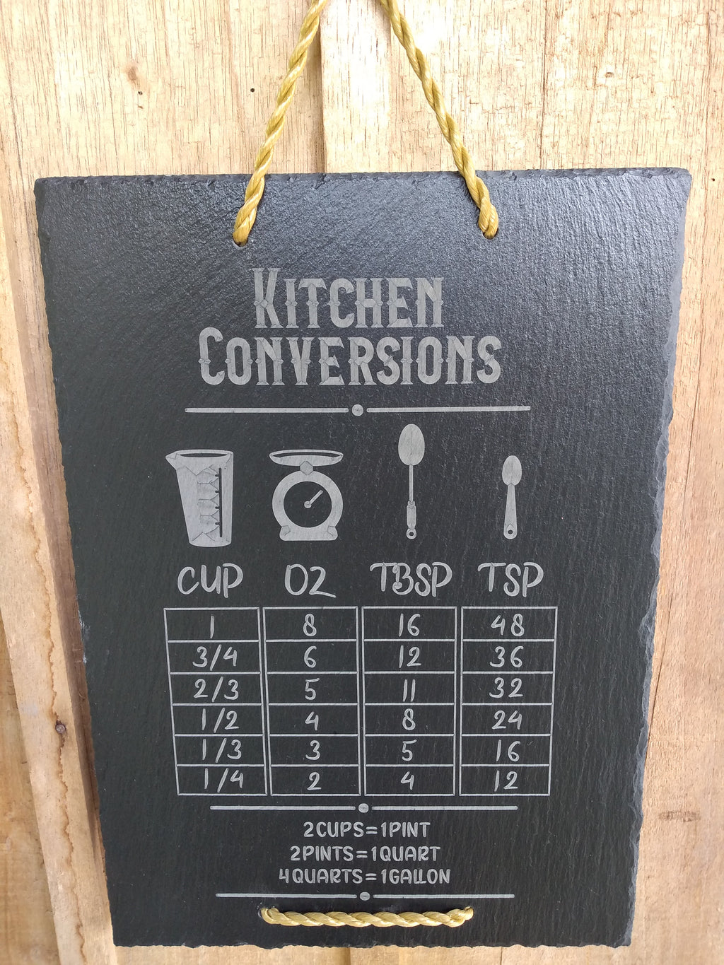 SLATE SIGNS – Kitchen Conversions